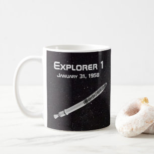 Utforskaren 1 Satellite Kaffemugg