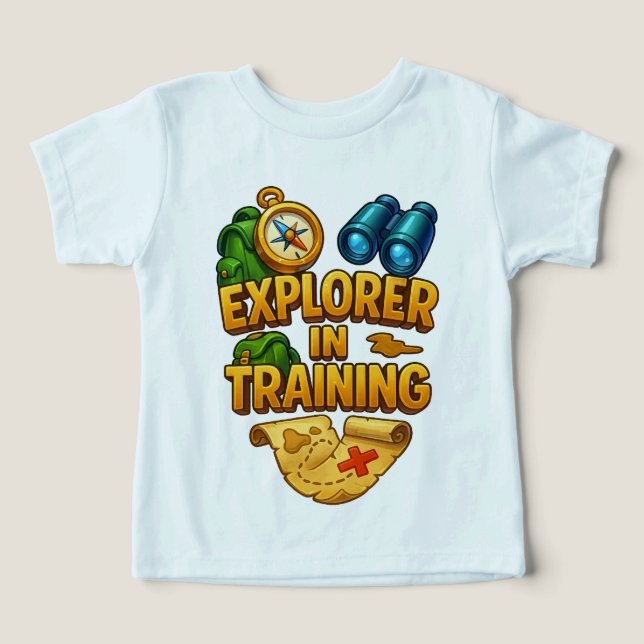 Utforskaren i Träna Småbarn Tee (Design Framsida)