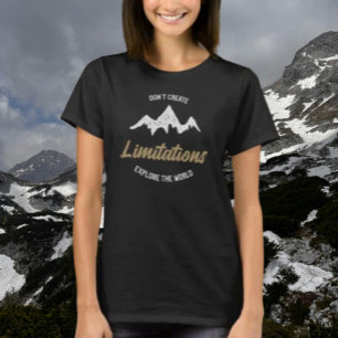 Utforskaren utan begränsningar t shirt