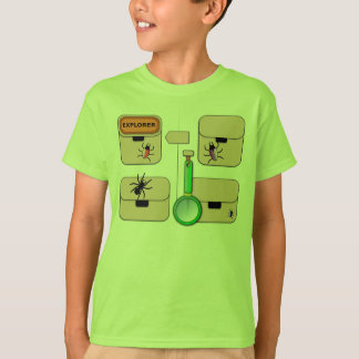 UtforskareVest med den röda skalbaggen Tee Shirt