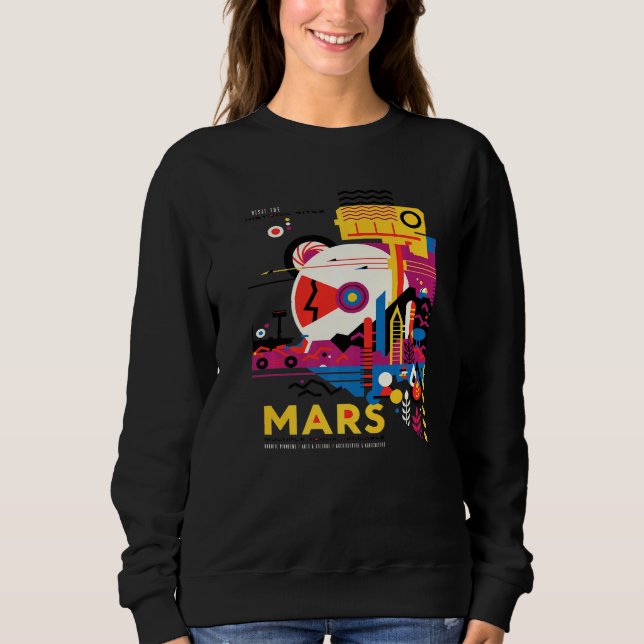 Utforskning av Mars T Shirt (Framsida)