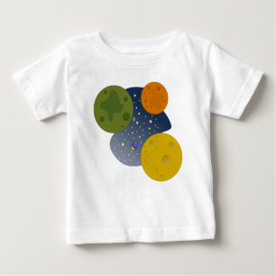 Utforskning av rymden baby T-Shirt