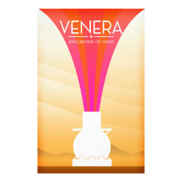 Utforskning av Venus med Venera Fototryck