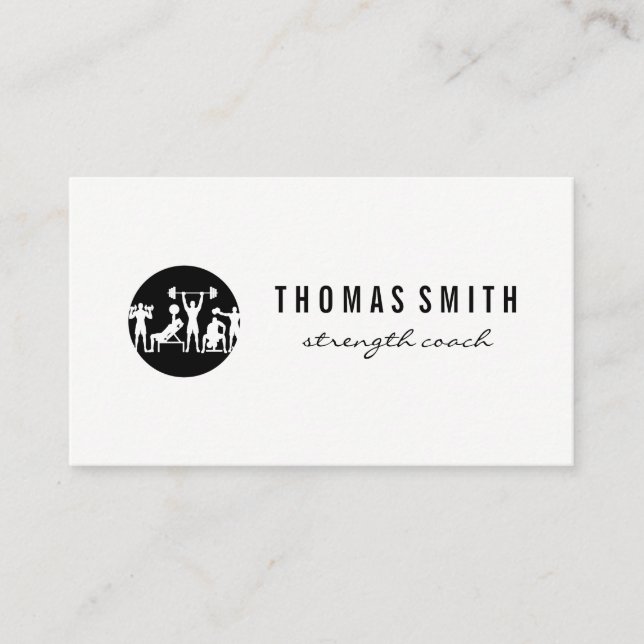 Utforskningskampanjer | Fitness Visitkort (Framsida)