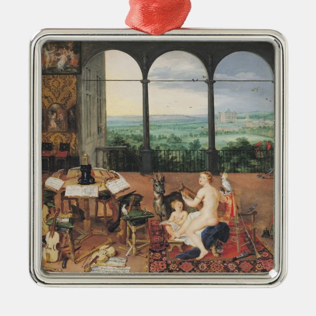 Utfrågning 1617 julgransprydnad metall (Framsidan)