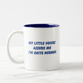 Utfrågning uttrycker humor mugg