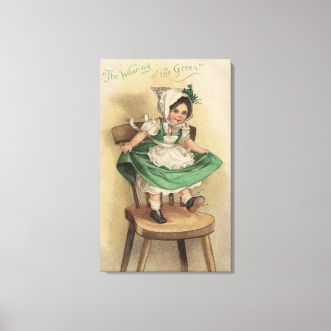 Utfrågningen av Grönten Canvastryck (Framsida)