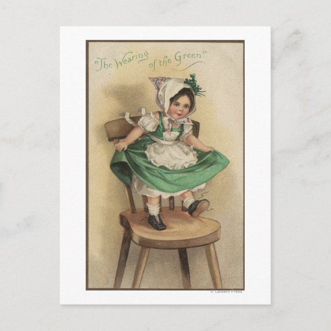 Utfrågningen av Grönten Vykort (Framsida)