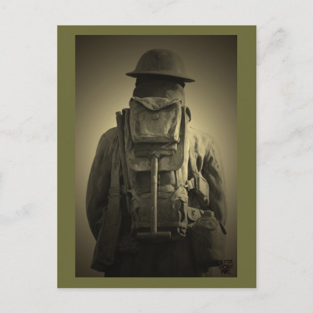 Utfyllnad i tystnaden - C.E. Dyer Vykort (Framsida)