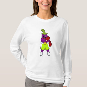 Utg. planta vid Boxing med Boxinghandskar T Shirt