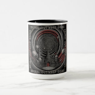 Utgående Behålla i spiral - Retro Art i Verktyg Mugg