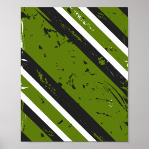 Utgående design för Grunge Diagonal Rand Poster