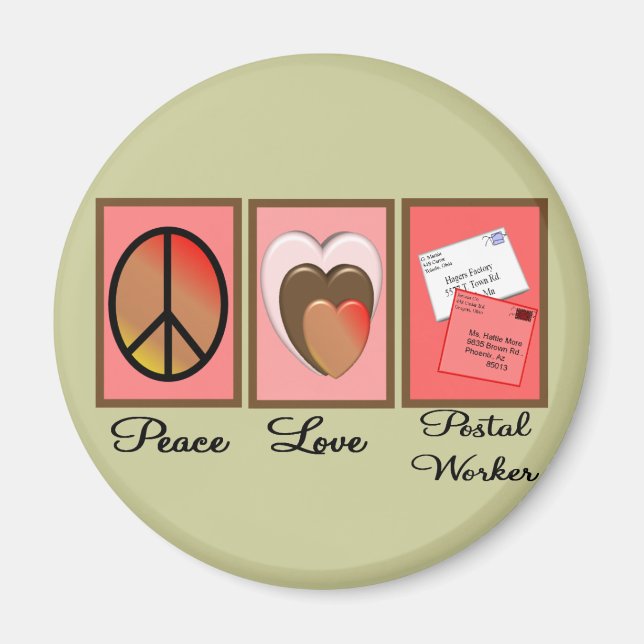 Utgåvor efter arbetare magnet (Framsidan)