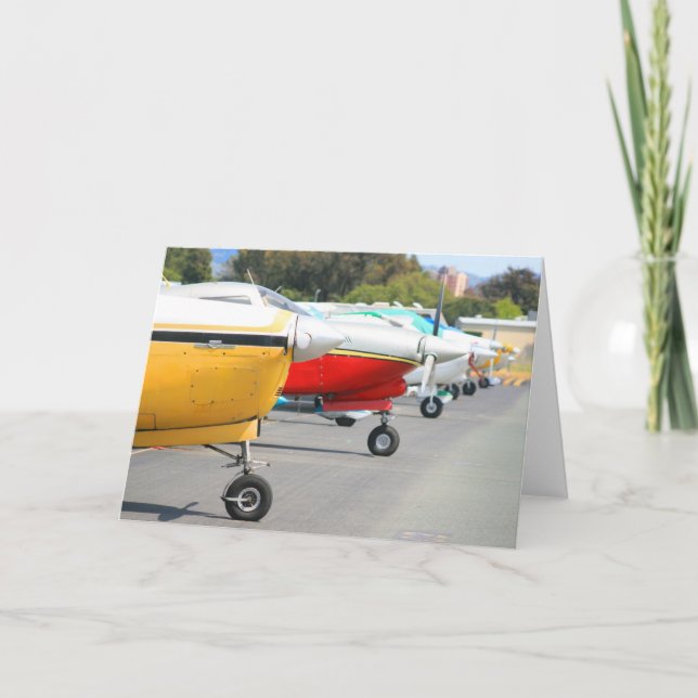 Utgiftskort för flygplan kort (Framsida)