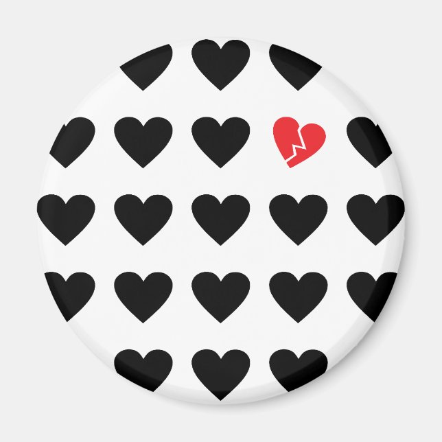 utgjutning av kärlek magnet (Framsidan)