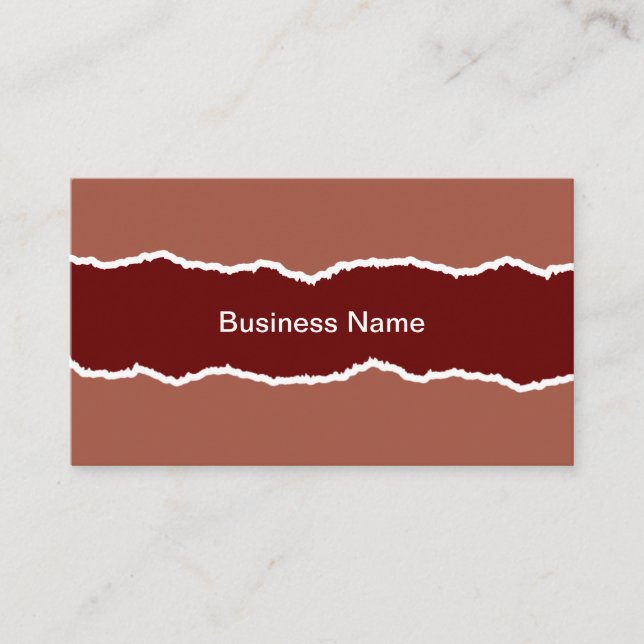 Utgrävning och utvinning av coola visitkort (Framsida)