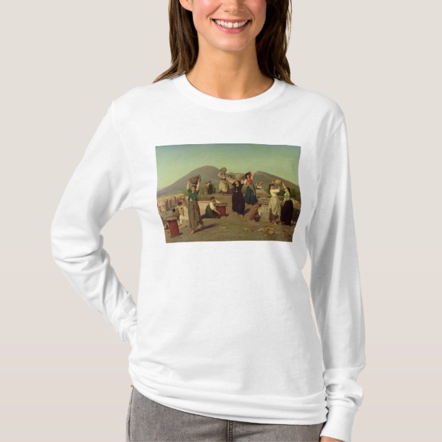 Utgrävningarna på Pompeii, 1865 T Shirt (Framsida)