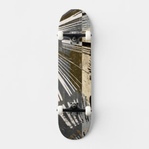 Utgrävningsbrickor I Mini Skateboard Bräda 18,7 Cm