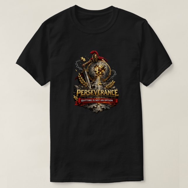Uthållighet 1a t shirt (Design framsida)