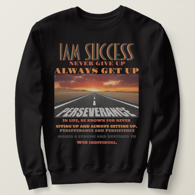 UTHÅLLIGHET LÅNG ÄRMAD TRÖJA (Design framsida)