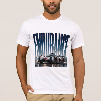 Uthållighet Lyx Motorsport Redaktionell Grafik T Shirt