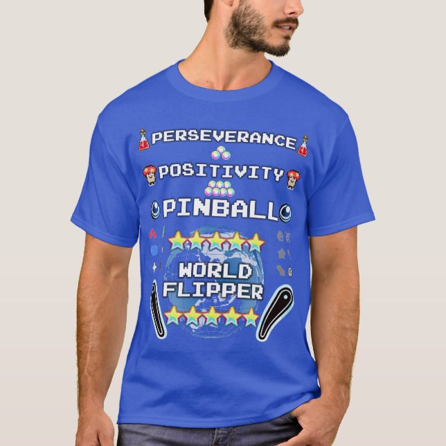 Uthållighet, Positivitet, Flipper T Shirt (Framsida)