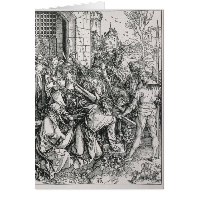 Uthärda av kor hälsningskort (Framsidan)