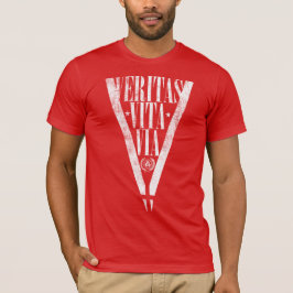 UTHÄRDA %PIPE% VIA VERITAS-VITA T-SHIRT
