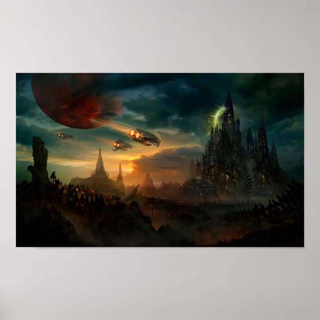 Utherworlds: Soshez Falls Poster (Framsidan)