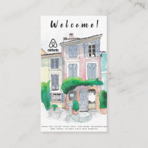 Uthyrning av bild och logotyp Airbnb QR