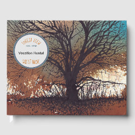 Uthyrning för landskaps-Träd Art-avdunstning Gästböcker