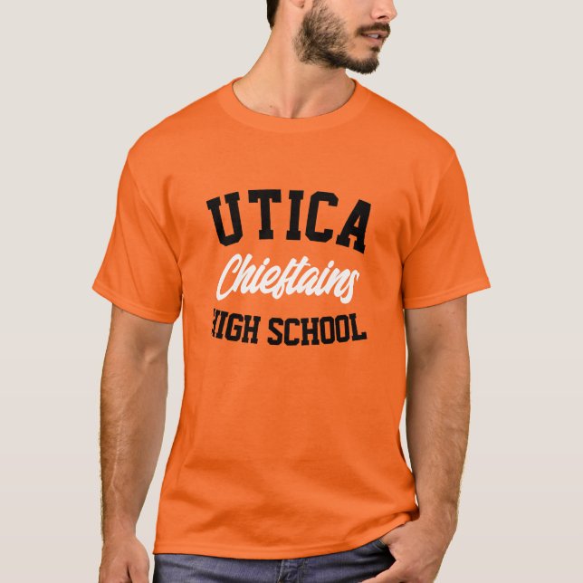 Utica High School T-Shirt (Framsida)
