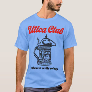 Utica Klubbs Swings Beer Retro Defunct Breweriana T Shirt
