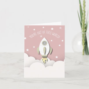 Utifrån detta världsrum, Rosa Classroom Valentine Kort