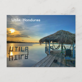 Utila, Honduras Postcard Vykort