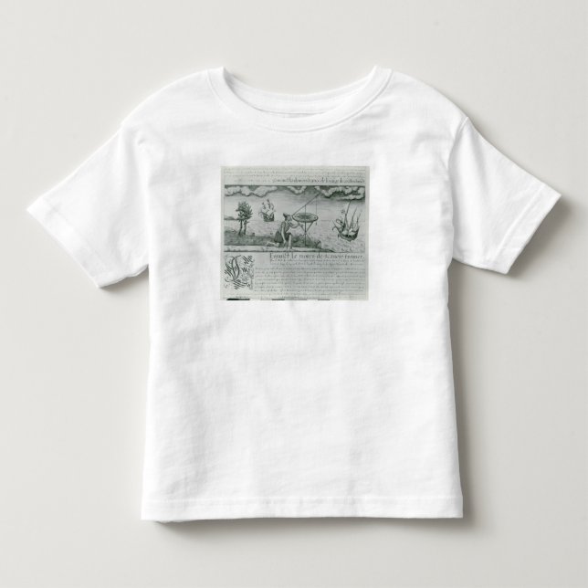 Utilisationen av sextanten tee shirt (Framsida)