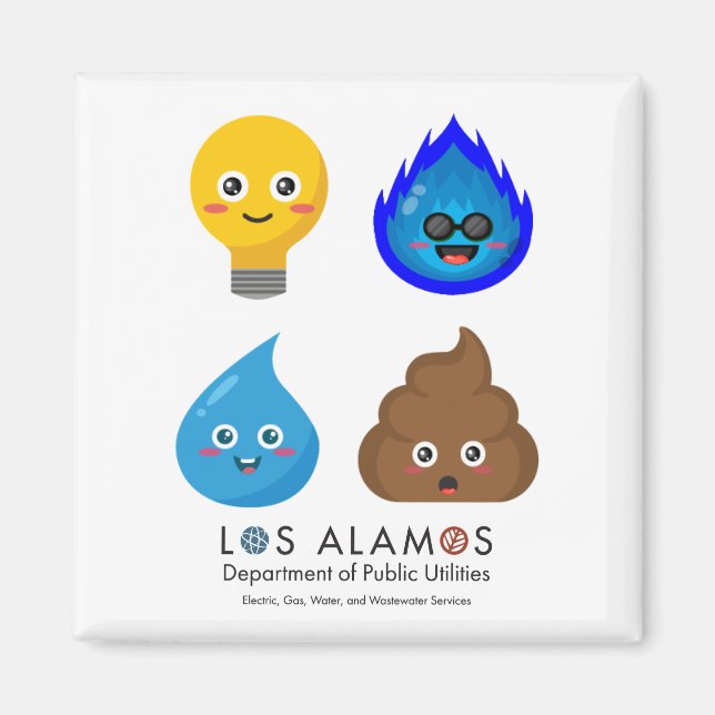 Utility Mascot Magnet (Framsidan)