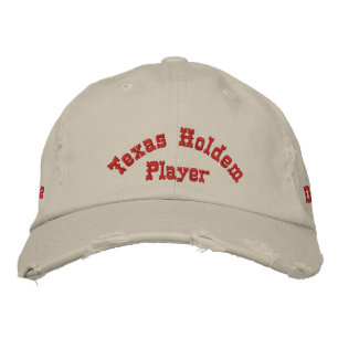 Utimate Poker Player Hat Broderad Keps