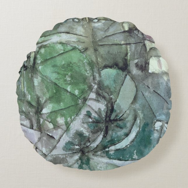 Utitlity Poles, 1913 Rund Kudde (Framsidan)