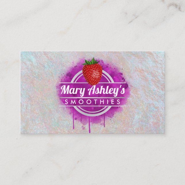 Utjämna affärskort visitkort (Framsida)