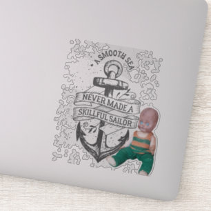 Utjämna hav - kompetent Bobbies - dekal