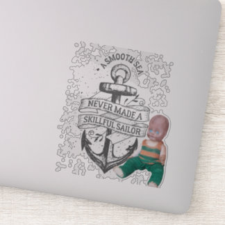 Utjämna hav - kompetent Bobbies - dekal