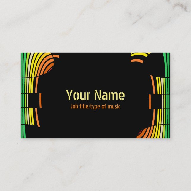 Utjämnare för kort för musiker för (Framsida)