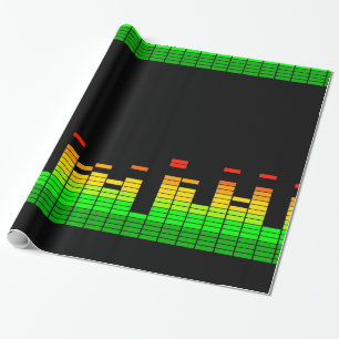 UtjämnareVibes från takten av DJ-musikdekoren Presentpapper