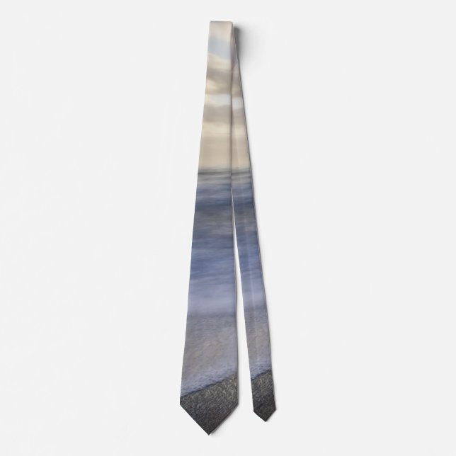 Utjämnat Vågar vid kakaobilen Neck Tie Slips (Framsida)