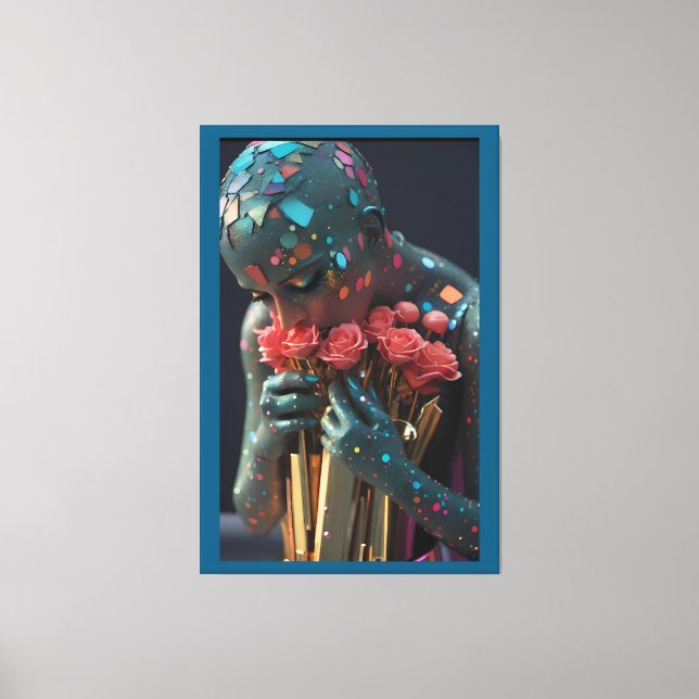 Utjämning, Smattering Kärlek Goddess - Ken Gage Ar Canvastryck (Framsida)