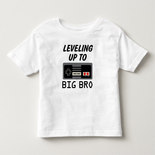 Utjämning upp till av den stora brodern för Bro T Shirt (Framsida)