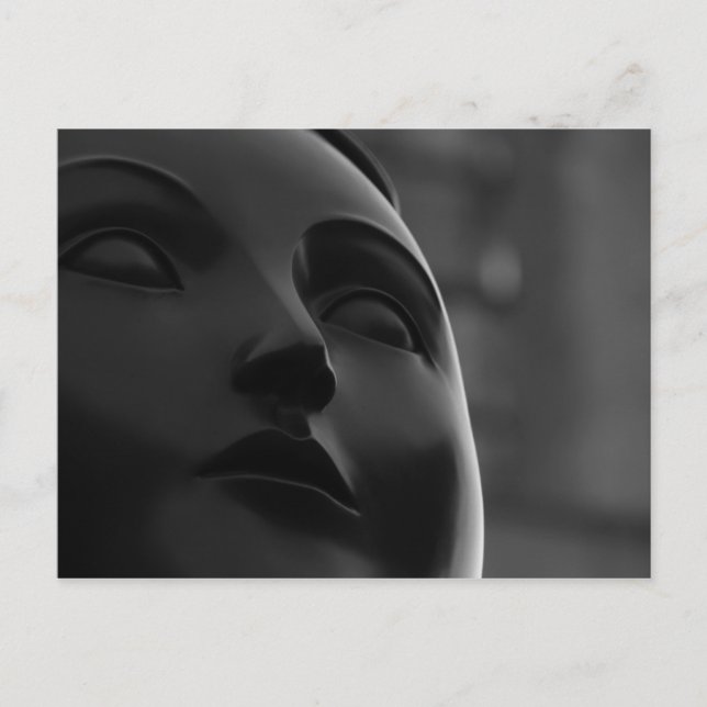 Utjämningen av henne - Botero statue Vykort (Framsida)