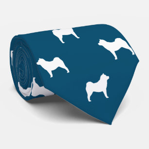 Utjämningskort Hund Silhouettes Mönster Blue Slips