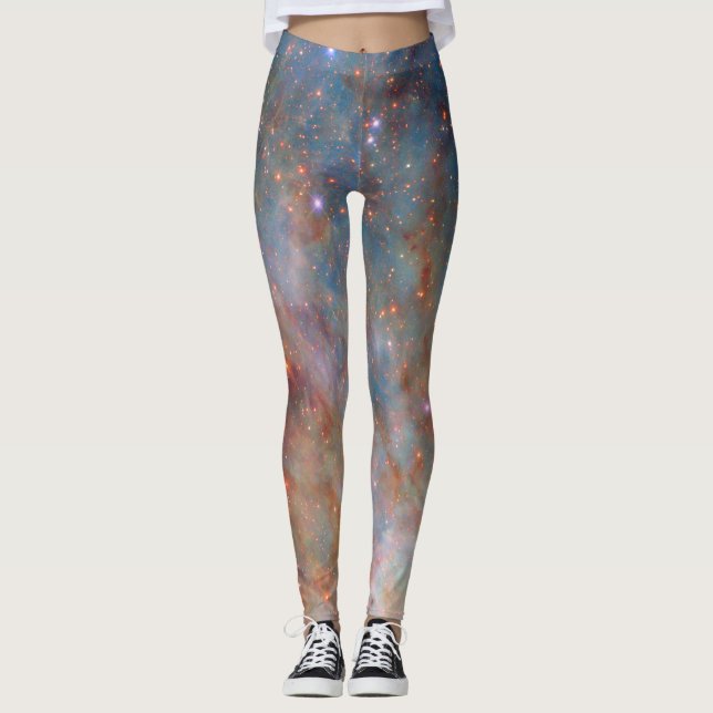 Utkanten av Tarantula Nebula Leggings (Framsida)